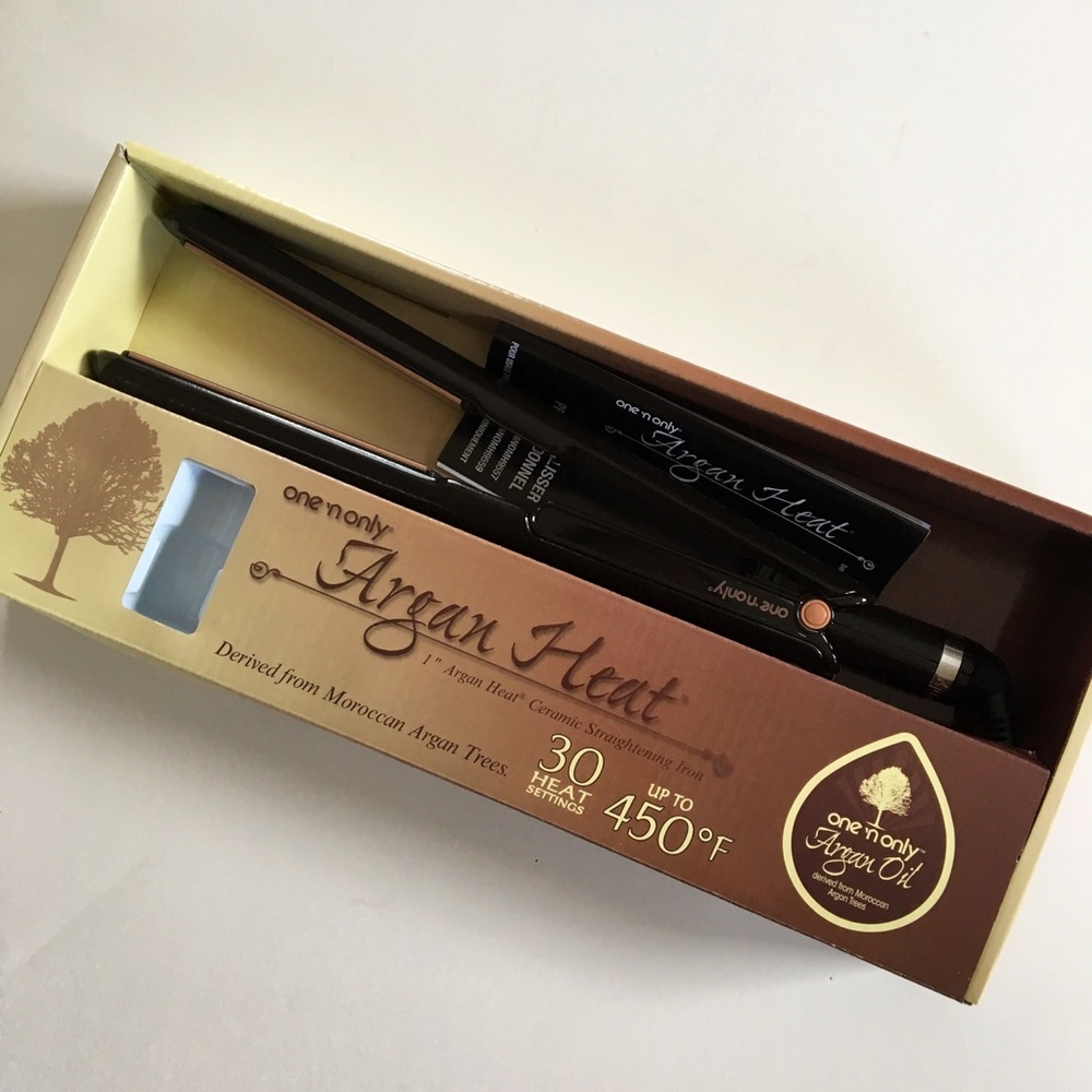One’NOnly Argan Heat 1” Ceramic Straightening Iron